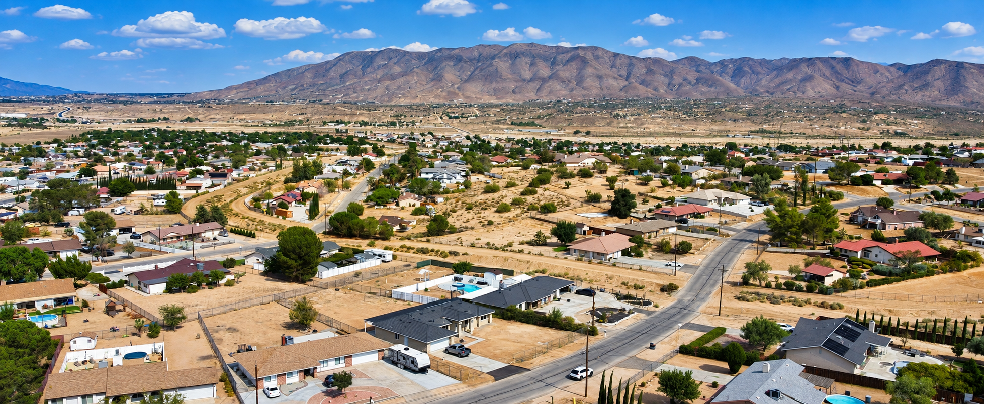 Hesperia, California residential community
